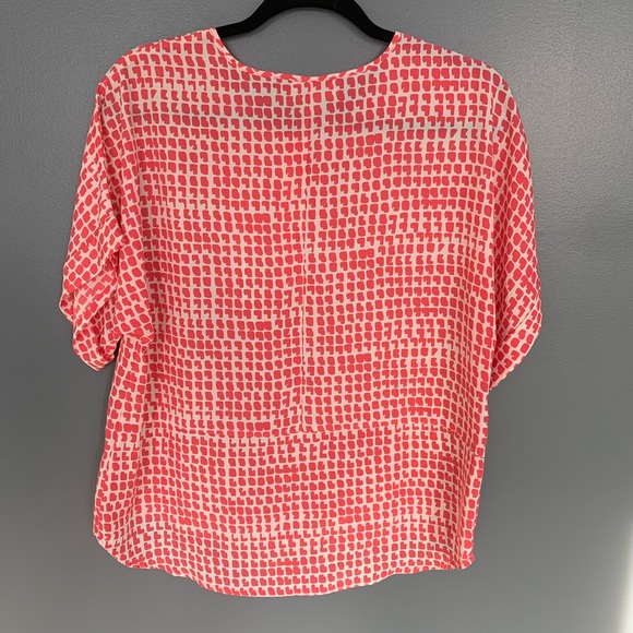 Collective Concepts Blouse Pink & White Size 22 - Picture 3 of 4